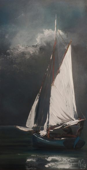 Eclaircie. 65x50cm;